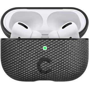 Cygnett TekView Slim Case for AirPods Pro - Grey/Black (Kopfhörer Tasche), Kopfhörertasche + Schutzhülle, Schwarz, Grau