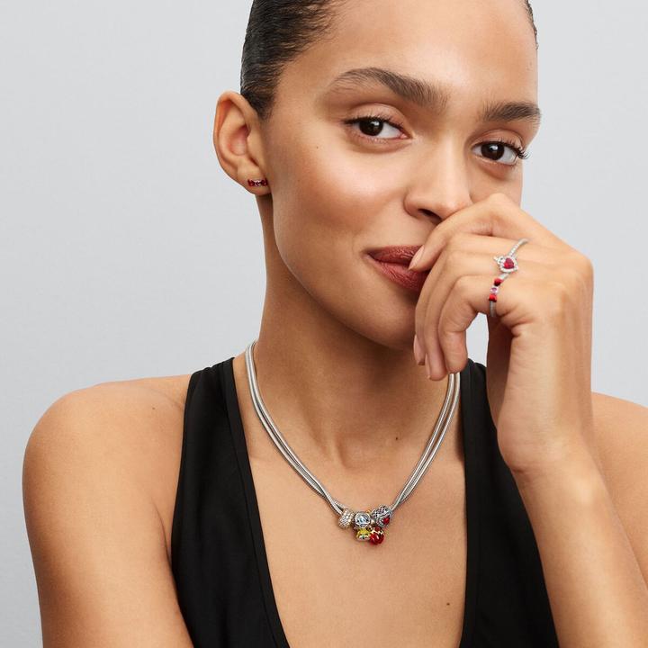 Immagine prodotto Pandora Disney Schneewittchen Seppel Charm (Smalto, 925 Argento)