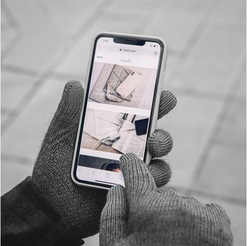 Produktbild Moshi Digits Touchscreen Gloves - Dark Gray (L) (L)