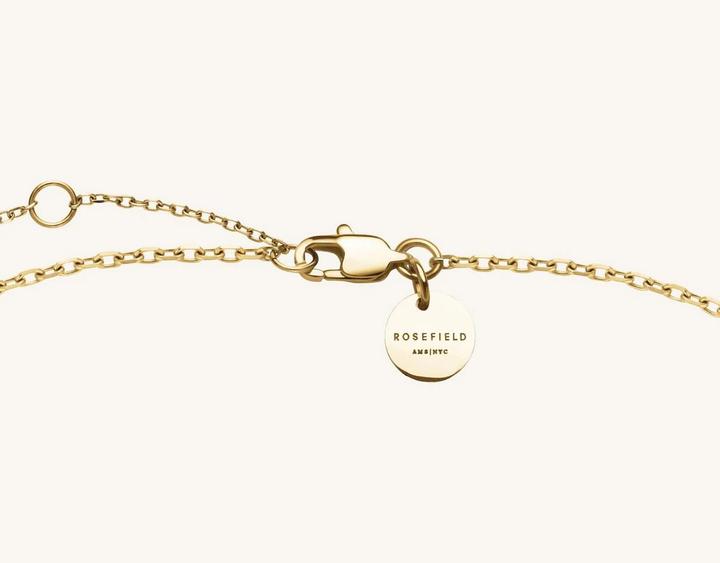 Image du produit Rosefield Halskette (Acier inoxydable 316L plaqué or jaune 14 carats)
