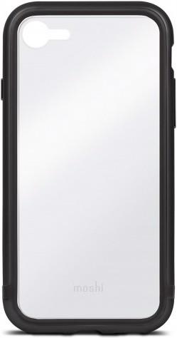 Productafbeelding Moshi Luxe - metalen bumper case voor iPhone 8/7/SE - Zwart (Apple iPhone 7, Apple iPhone 8)