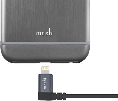 Immagine prodotto Moshi Cavo da fulmine a USB con connettore a 90 gradi - Nero (1.50 m, USB 2.0)