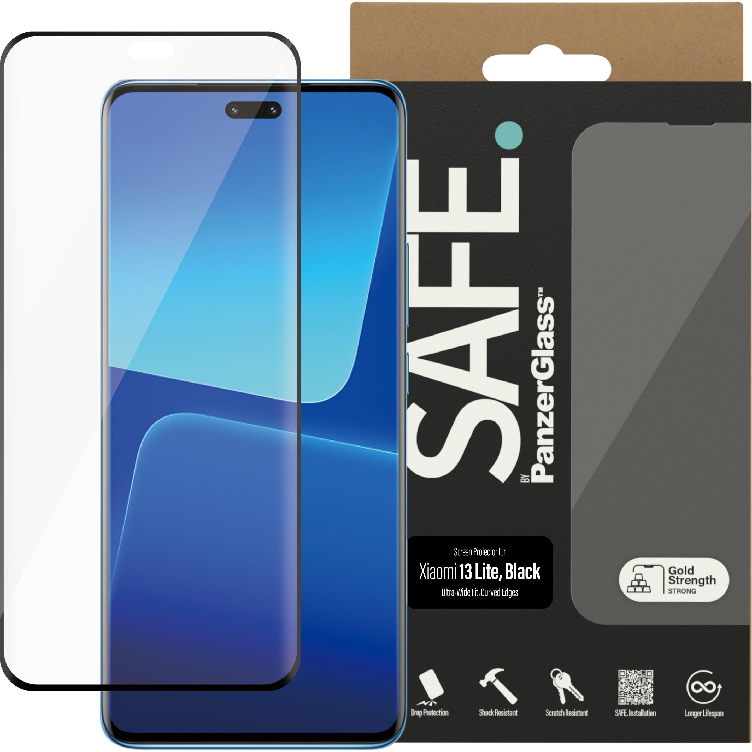 Thumbnail - Safe Ultra-Wide Fit (1 Stück, Xiaomi 13), Smartphone Schutzfolie, Transparent