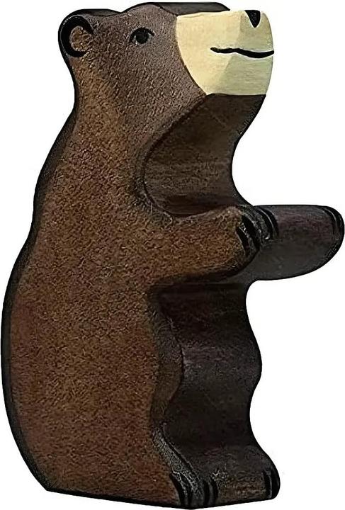 Image du produit Holztiger Ours brun, petit, assis