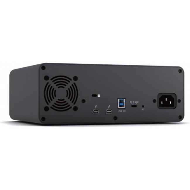 Thumbnail - Glyph StudioRAID 8 TB, 7200RPM, 2x Thunderbolt 2, USB 3.0 (8 TB), Externe Festplatte, Schwarz, Silber