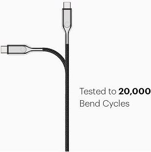 Image du produit Cygnett Câble blindé 2.0 USB-C vers USB-A (3A/60W) 1M- Noir (1 m, USB 2.0)