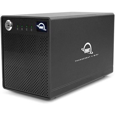 OWC 2TB ThunderBay 4 mini 4-bay Thunderbolt 3 SSD For Mac and Windows PC - Feat. SoftRAID XT (2.5"), Festplattengehäuse,...