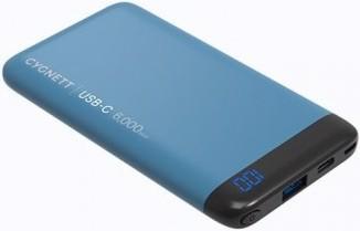 Actual product image Cygnett ChargeUp Pro 6000 mAh 15W USB-C Powerbank - Teal (6000 mAh, 15 W, 22.20 Wh)