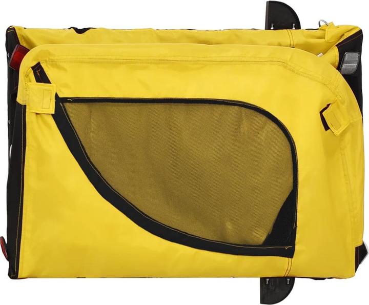 Produktbild VidaXL Fahrradanhänger Hunde Oxford-Gewebe & Eisen