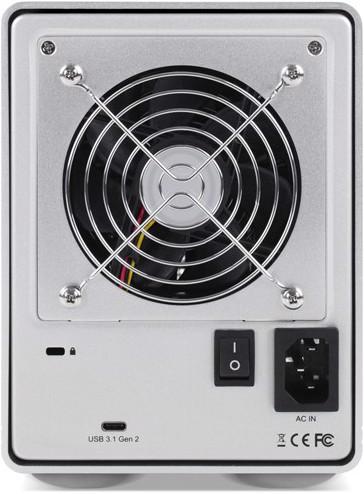 Actual product image OWC 32TB Mercury Elite Pro Quad RAID 5 Four-Drive HDD External Storage Solution feat SoftRAID XT (32 TB)