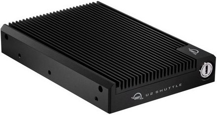 Actual product image OWC U.2 3.5" to PCIe Shuttle for 4 x NVME Blade SSD
