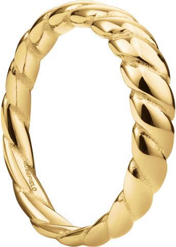 Rosefield Small Croissant Ring Gold Size 52 Ring (52)