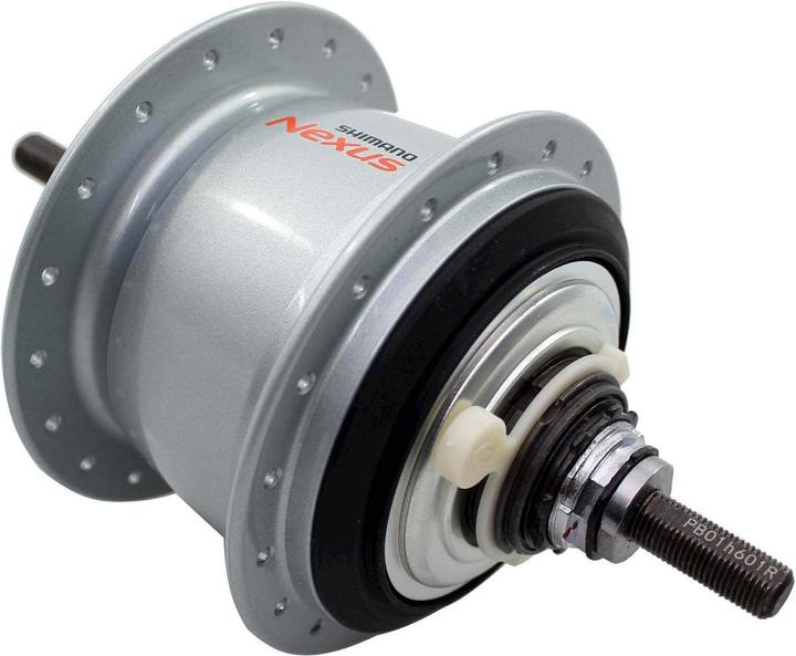 Immagine prodotto Shimano Mozzo NEXUS SG-C6001 8 velocità 36 fori freni a rulli 132 mm argento (Freni a tamburo)