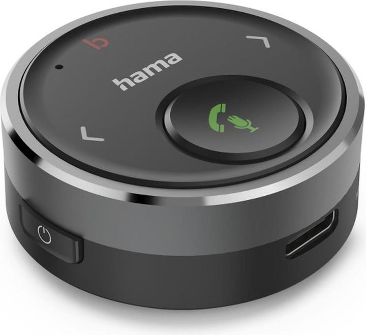 Hama Bluetooth® receiver for car, 3.5 mm plug, voice control, hands-free operation (Receiver)