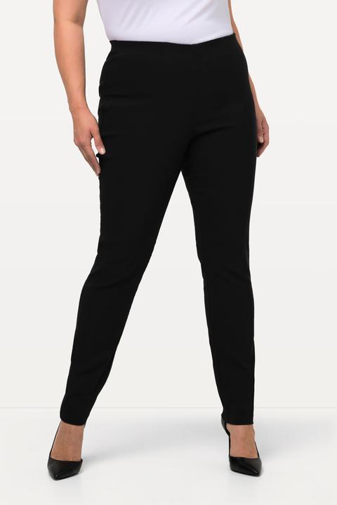 Produktbild Ulla Popken Bengalinhose Sienna, schmales Bein, Gummibund, Stretch (62)
