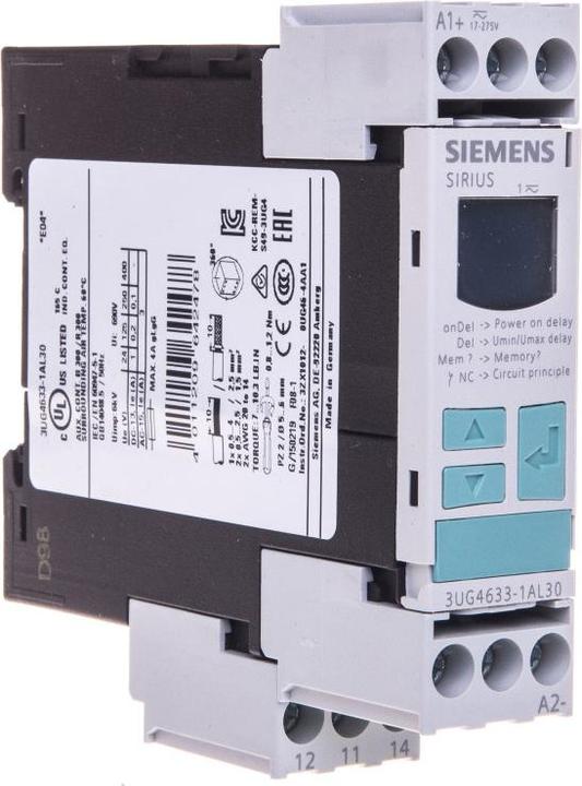 Image du produit Siemens Relay,Monitoring,Digital,Volt Monitoring