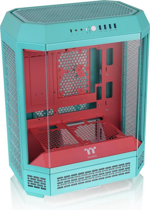 Actual product image Thermaltake TT The Tower 600 Mint Strawberry (ATX, mATX, Mini-ITX)