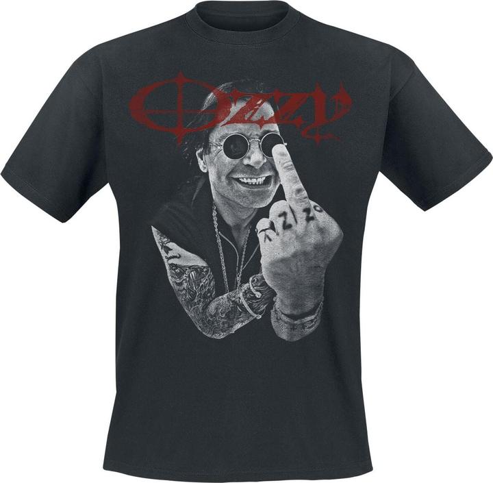 Actual product image Ozzy Osbourne Middle Finger (L)