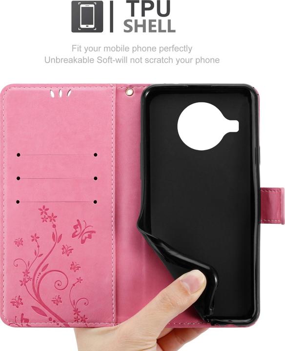 Produktbild Cadorabo Flower Book Hülle (Nokia X10, Nokia X20)