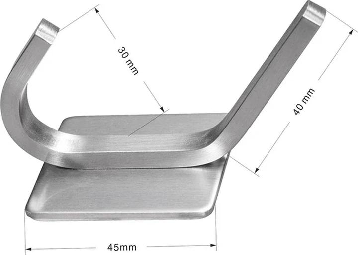 Actual product image Practics Garderobenhaken (2er pack)