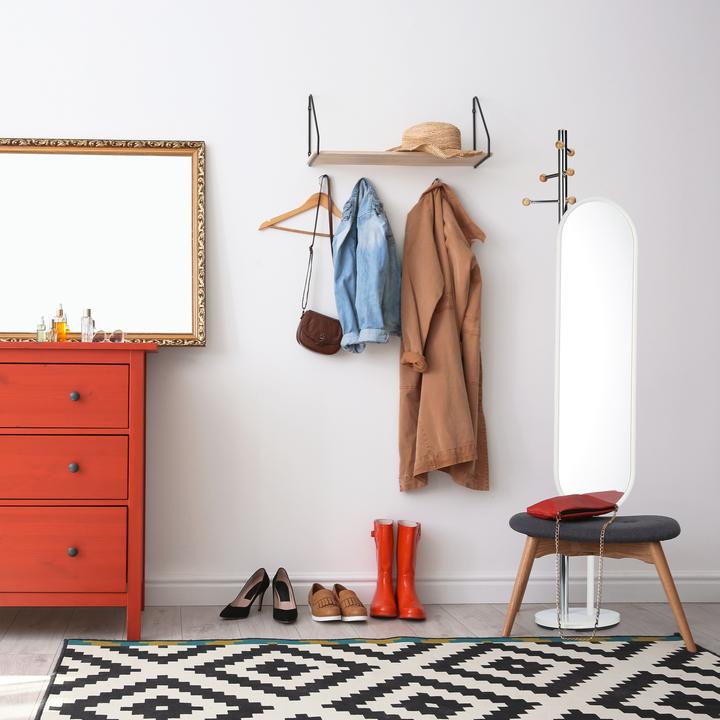 Immagine prodotto Relaxdays Appendiabiti con specchio