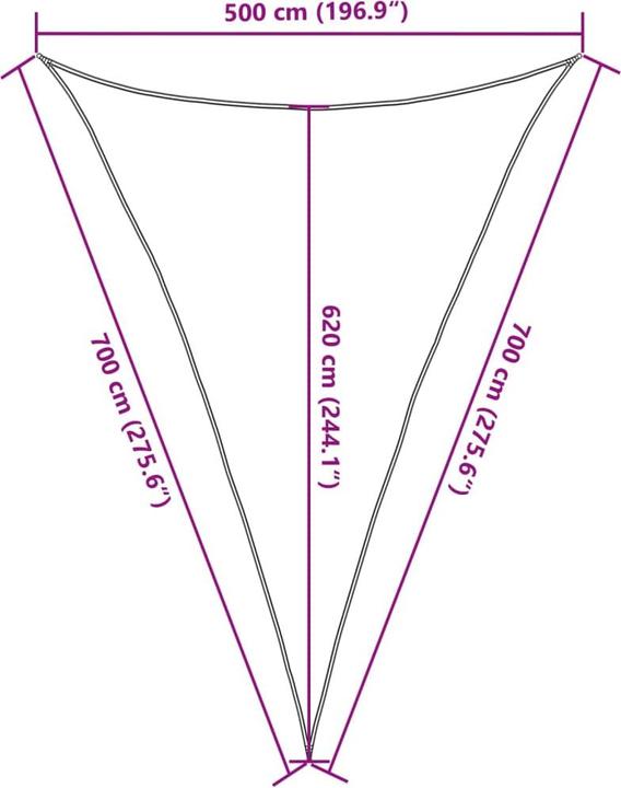 Image du produit vidaXL Wendy (400 x 400 x 580 cm)