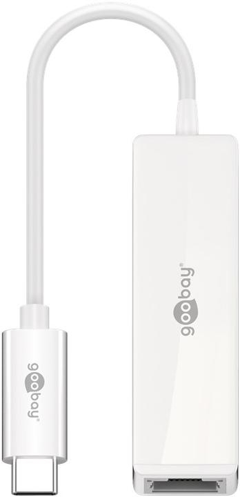 Actual product image Goobay USB-C to RJ45 network adapter (USB-C 3.1 Gen 1, RJ45 (1x))