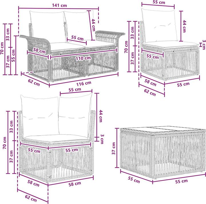 Immagine prodotto vidaXL gartenmöbel