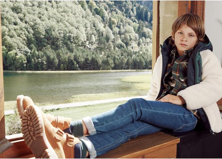 Immagine prodotto La Redoute Collections Stivali in pelle foderati con chiusura a velcro (29)