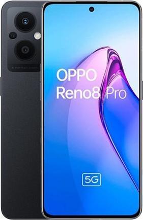 Produktbild OPPO Reno 8 Pro (256 GB, Glazed Black, 6.70", Dual SIM, 5G)