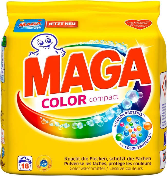 Produktbild Maga Color Compact (18 Waschgänge, Pulver)