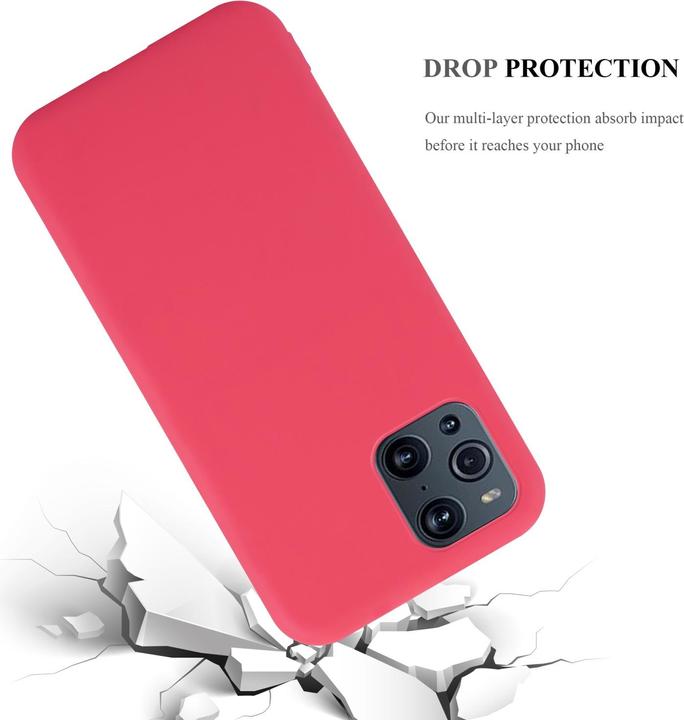 Actual product image Cadorabo TPU Candy shell (Oppo Find X3 Pro)
