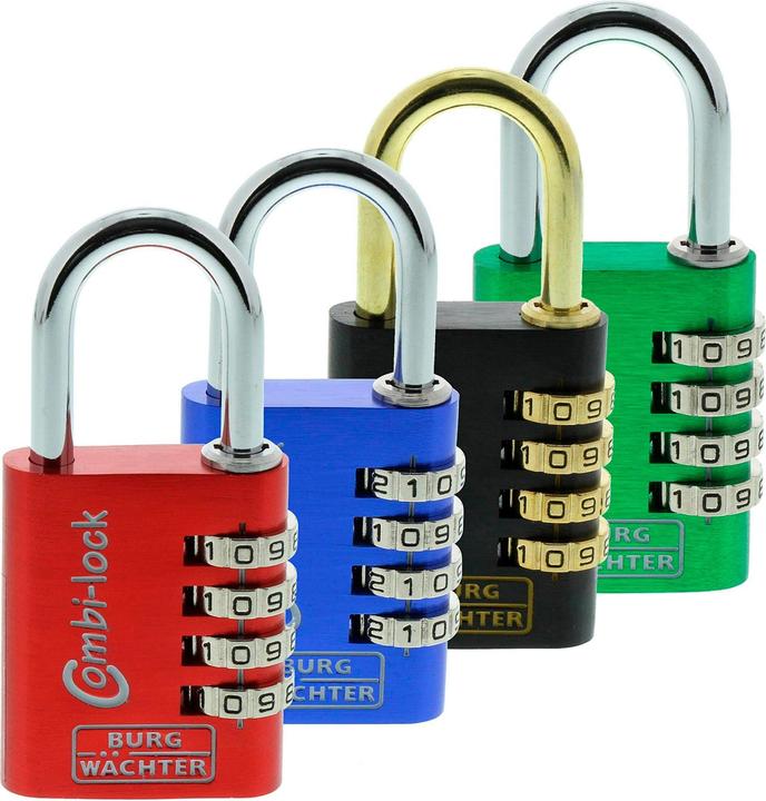 Actual product image Burg Wächter Combi 88 40 Fun SB combination padlock