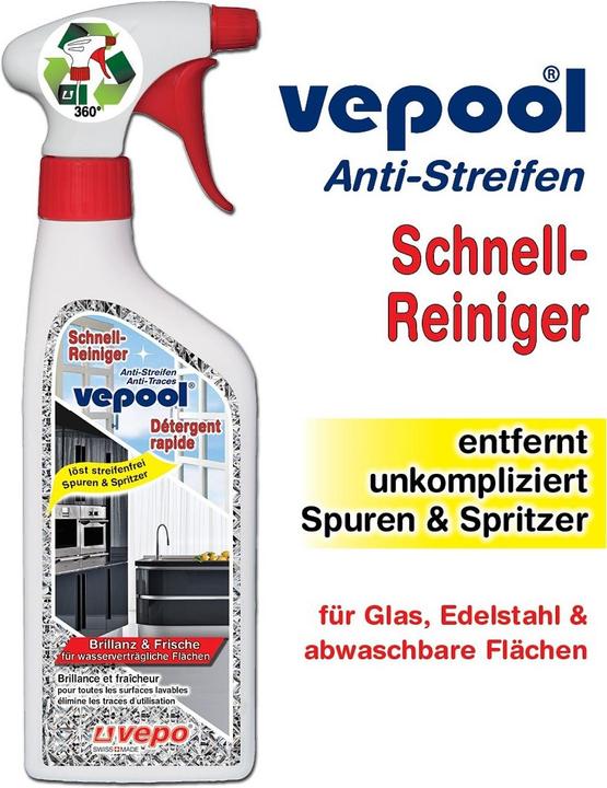 Immagine prodotto Vepool Spray anti-stripe QuickCleaner