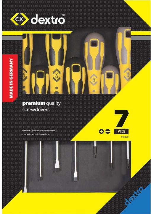 Produktbild C.K Magma T49162D - Dextro S/Driver SL/PH Set/7 (Phillipps-Kreuzschlitz (PH))