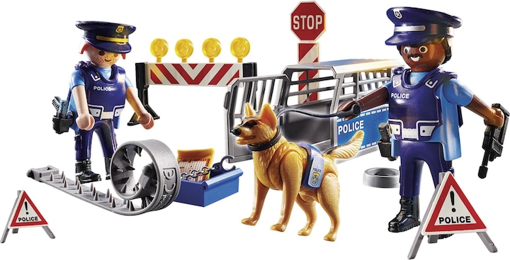 Actual product image Playmobil Police roadblock (6878, Playmobil City Action)