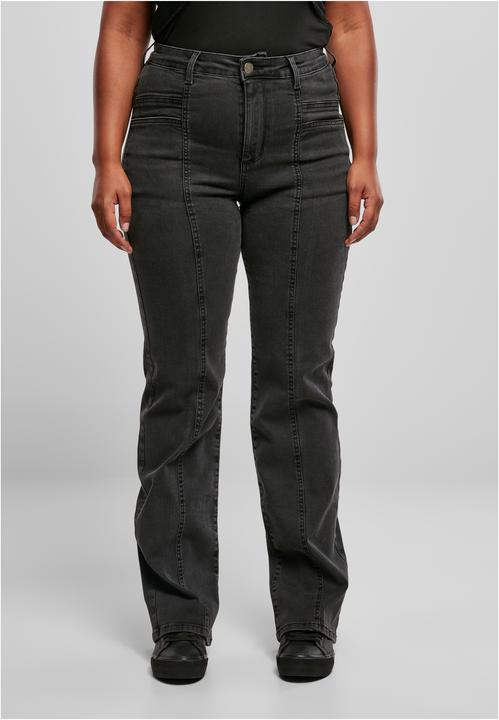 Immagine prodotto Urban Classics Pantaloni di jeans a vita alta con spacco - 16503 (28)