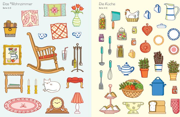 Actual product image My first sticker book: Doll's house