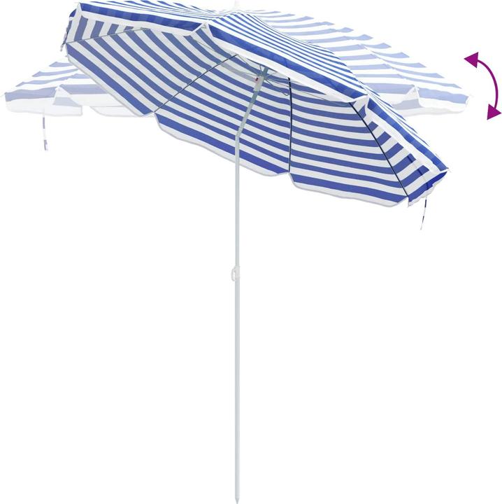 Image du produit vidaXL Parasol de plage (2.63 m)