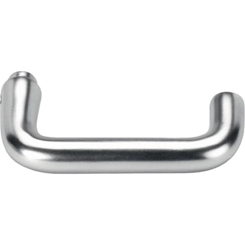 Amf, Möbelausstattung, Türdrückerlochteil 475L Leichtmetall F1 / naturfarbig Schlosskästen gerade Vierkantstift 8 mm (1 ...