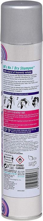 Actual product image Batiste Heavenly Volume (200 ml, Dry shampoo)