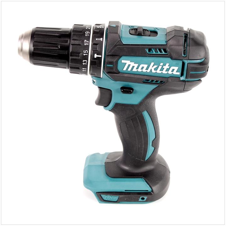 Produktbild Makita DHP 482 RMJ Akku Schlagbohrschrauber 18V 62Nm im Makpac + 2x 4,0 Ah Akku + Ladegerät (Akkubetrieb)