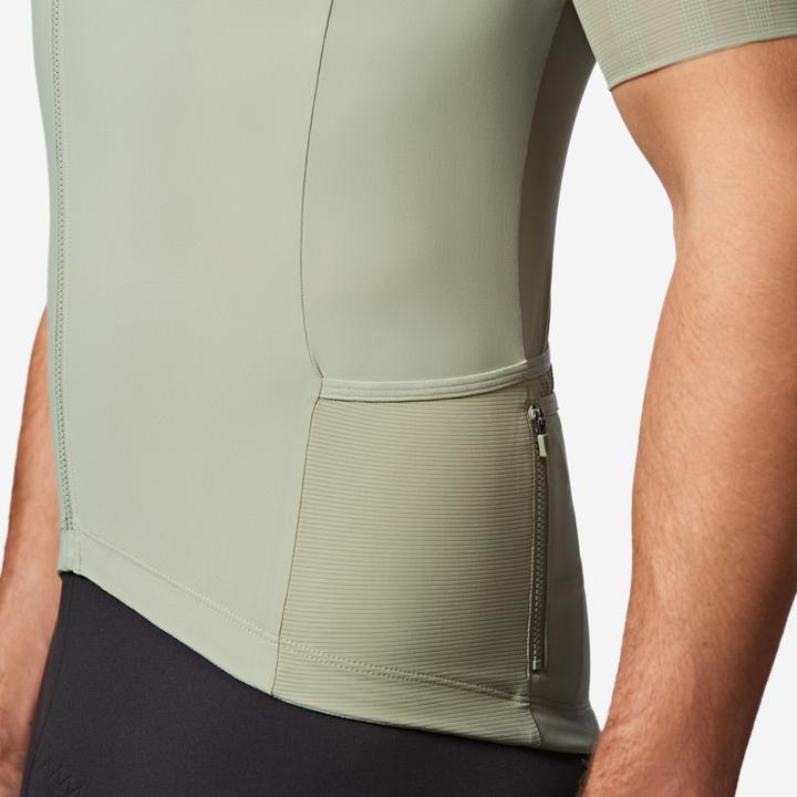 Actual product image Van rysel Radtrikot kurzarm Sommer Rennrad EDR Ultra khaki (M)
