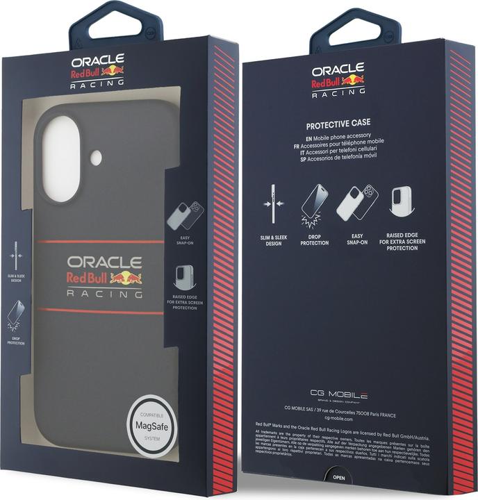 Produktbild Red Bull Racing Hülle Red Bull Silikon Horizontal Zentrales Logo MagSafe (Apple iPhone 17)
