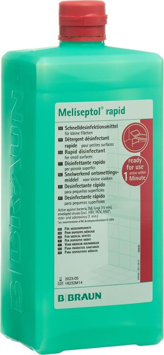 Image du produit Meliseptol Désinfection rapide à l'alcool (1000 ml)