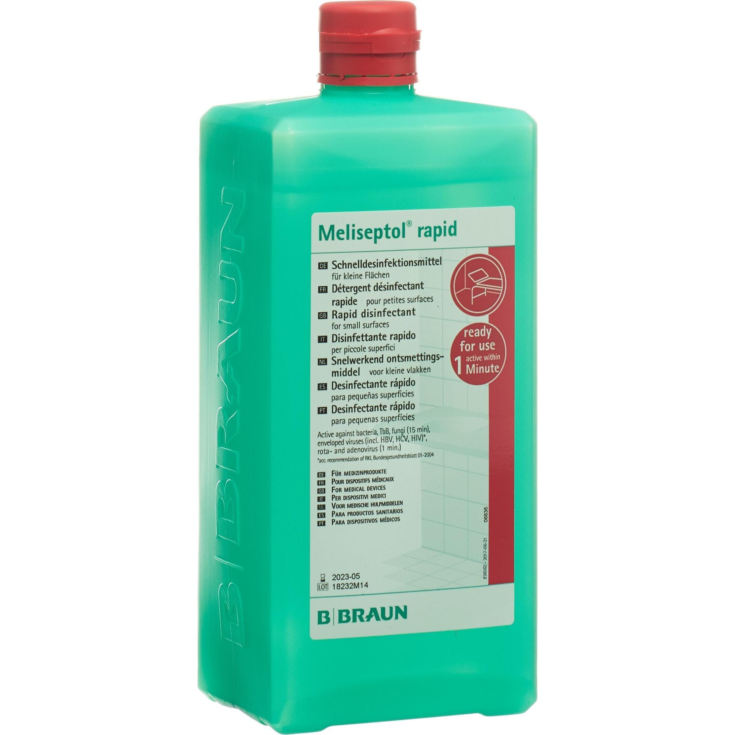 Meliseptol, Desinfektionsmittel, Alkoholische Schnelldesinfektion (1000 ml)
