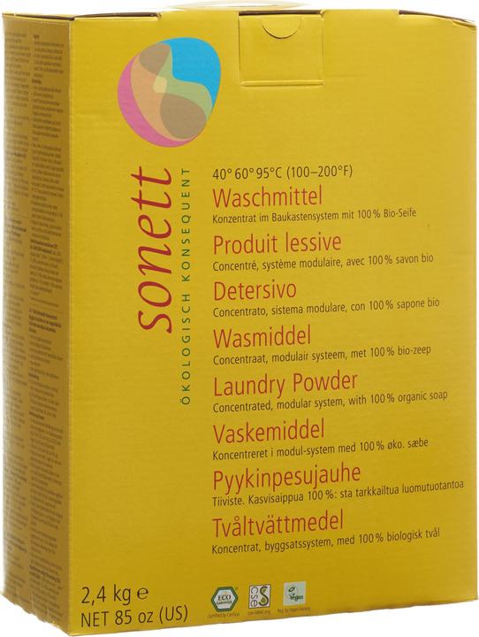 Image du produit Sonett Détergent (53 Cycles de lavage, Lessive en poudre)