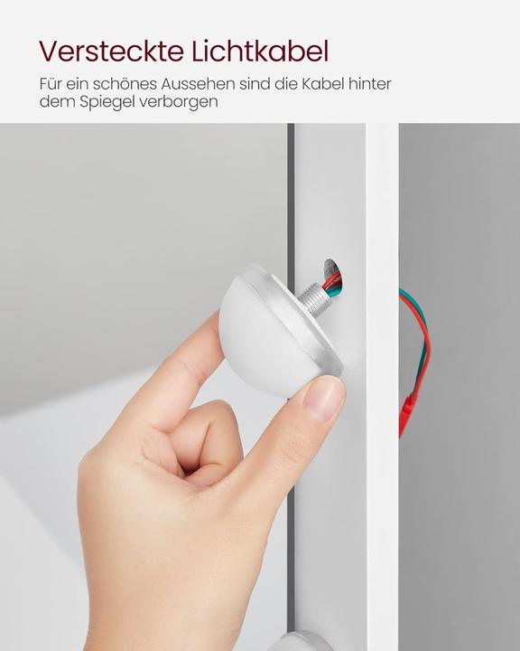 Produktbild Songmics Schminktisch (80 x 40 x 140 cm)