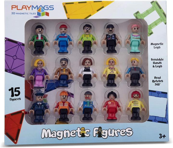 Actual product image Playmags Community figures