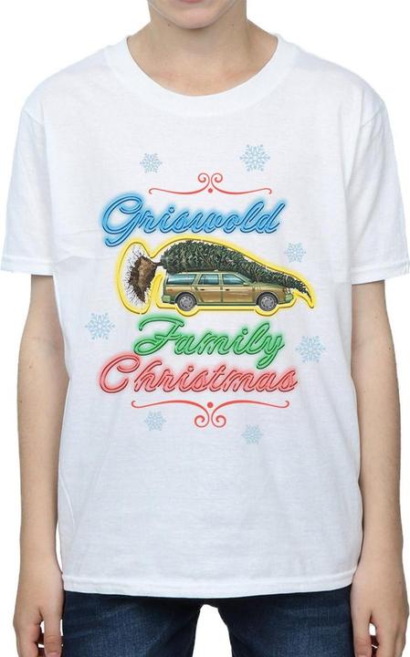 Immagine prodotto National Lampoon´s Vacation National Lampoon's Christmas Vacation Griswold Family Christmas Maglietta Ragazzi (140, 146)